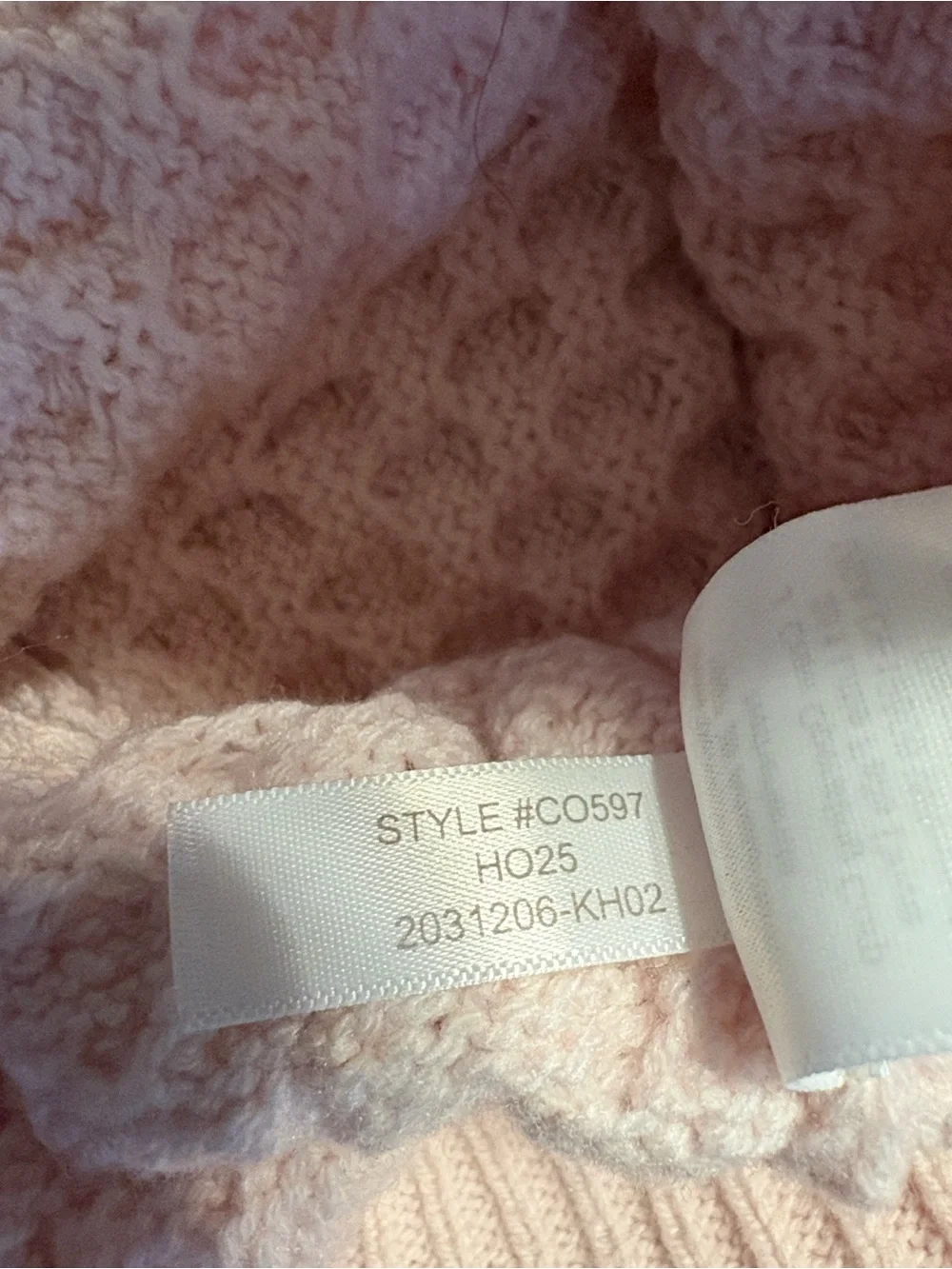 J. Crew Honeycomb Mockneck Sweater in Wool Blend M Pale Pink Casual Everyday